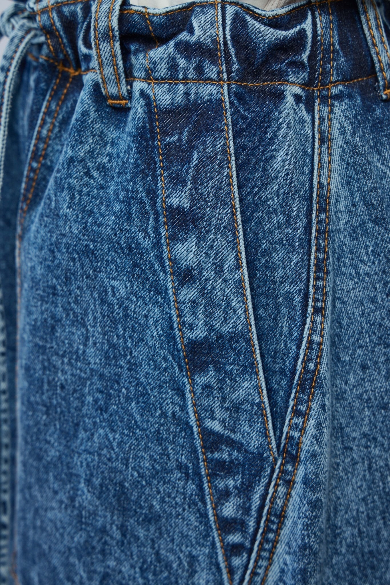 Cargo Denim Pants