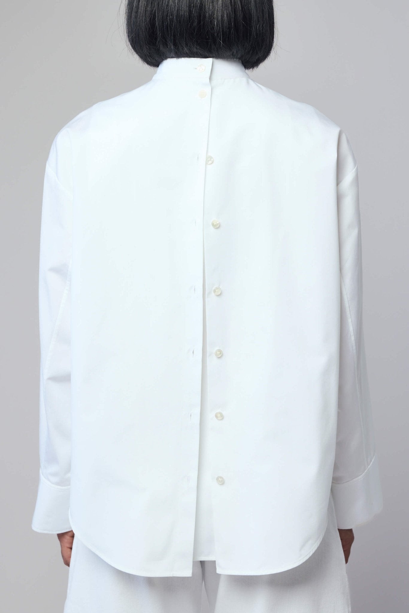 Layered Poplin Shirt