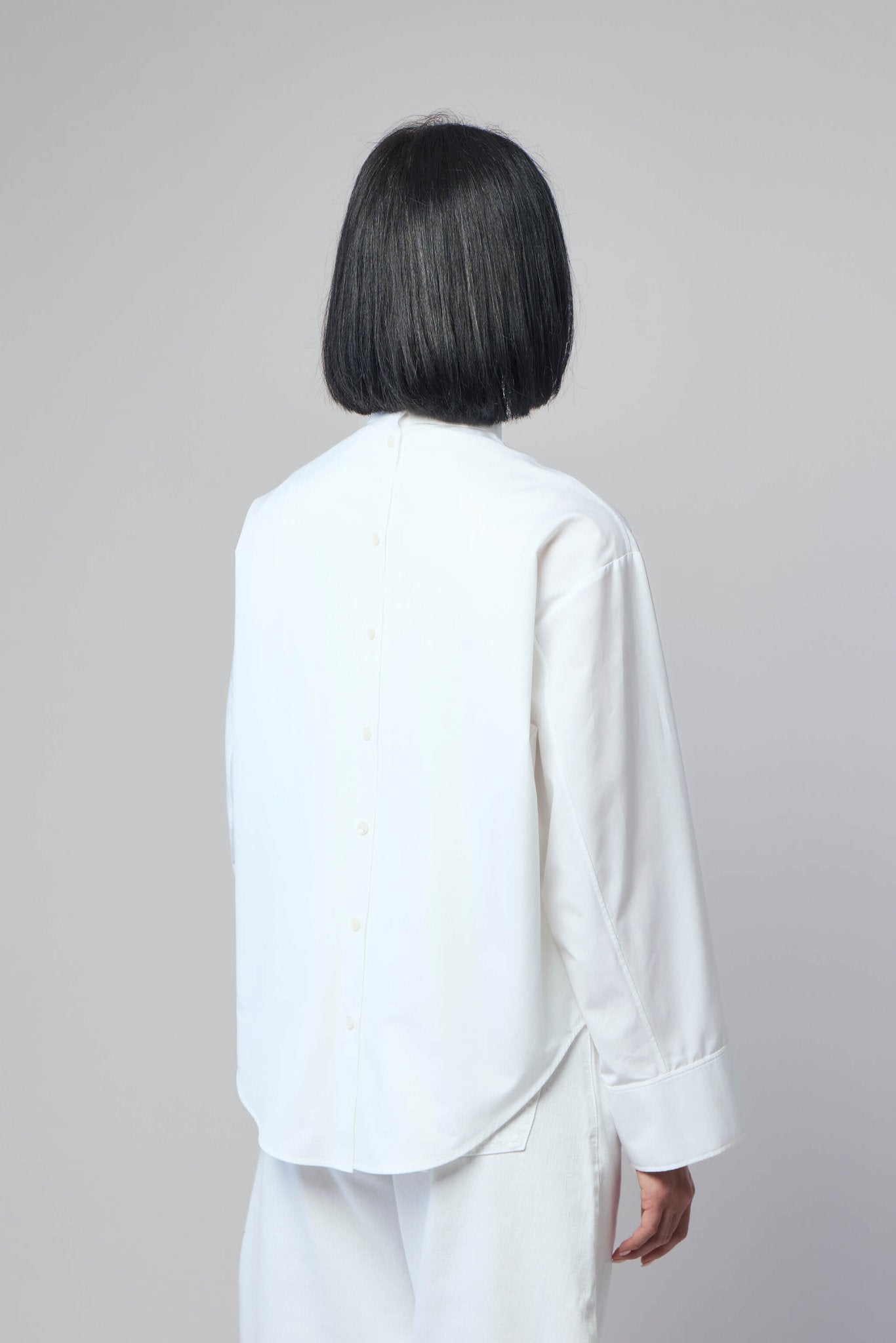 Layered Poplin Shirt