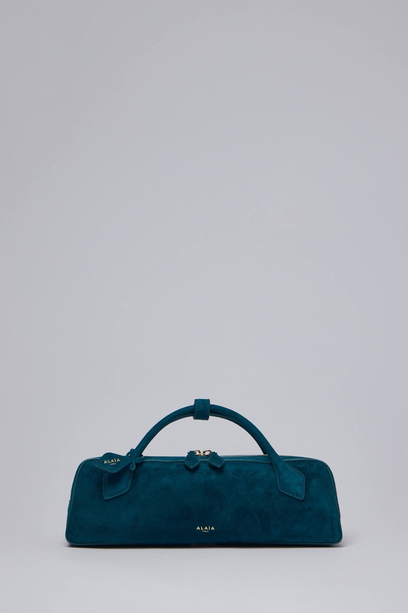 Le Teckel Clutch in Suede