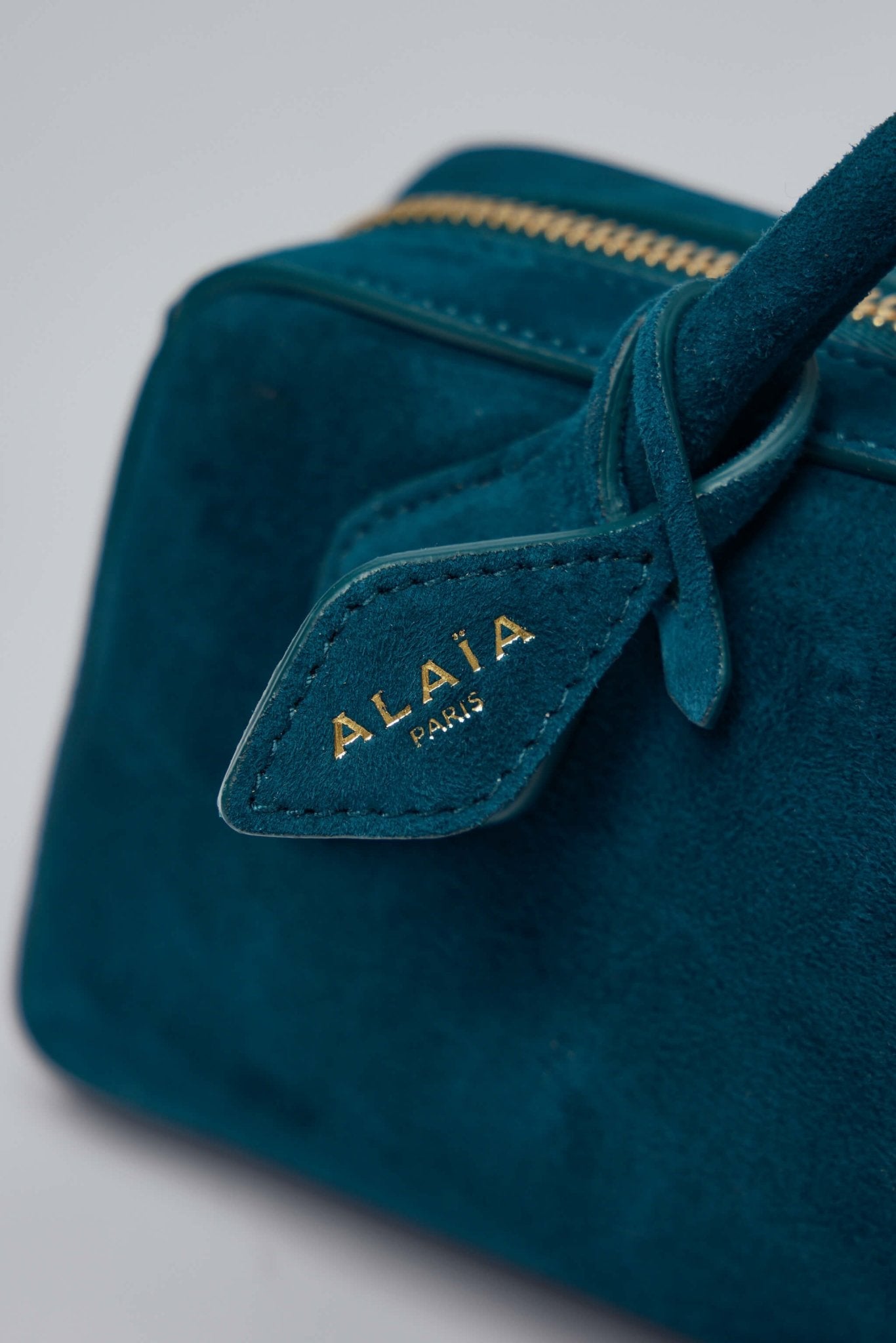 Le Teckel Clutch in Suede