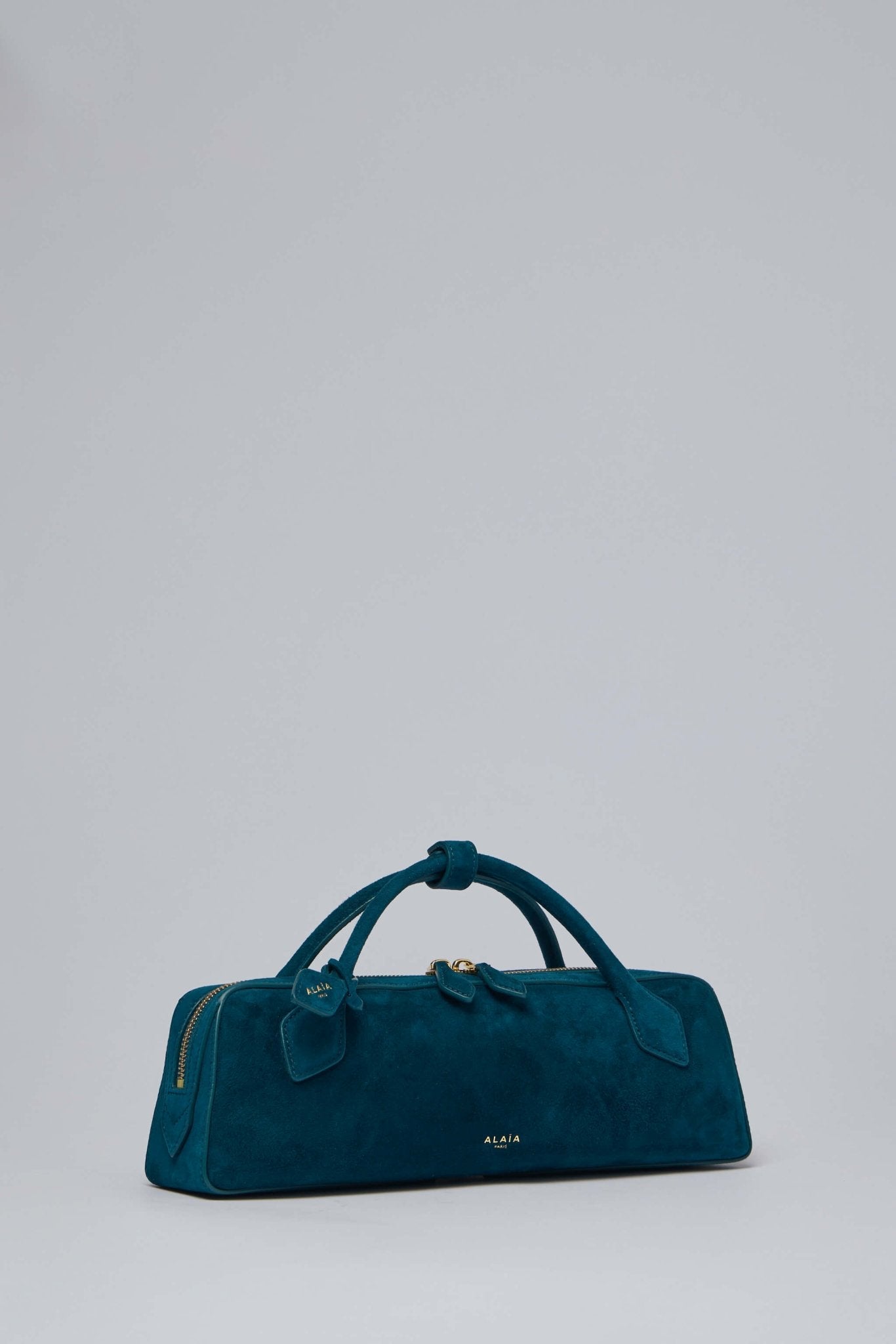 Le Teckel Clutch in Suede