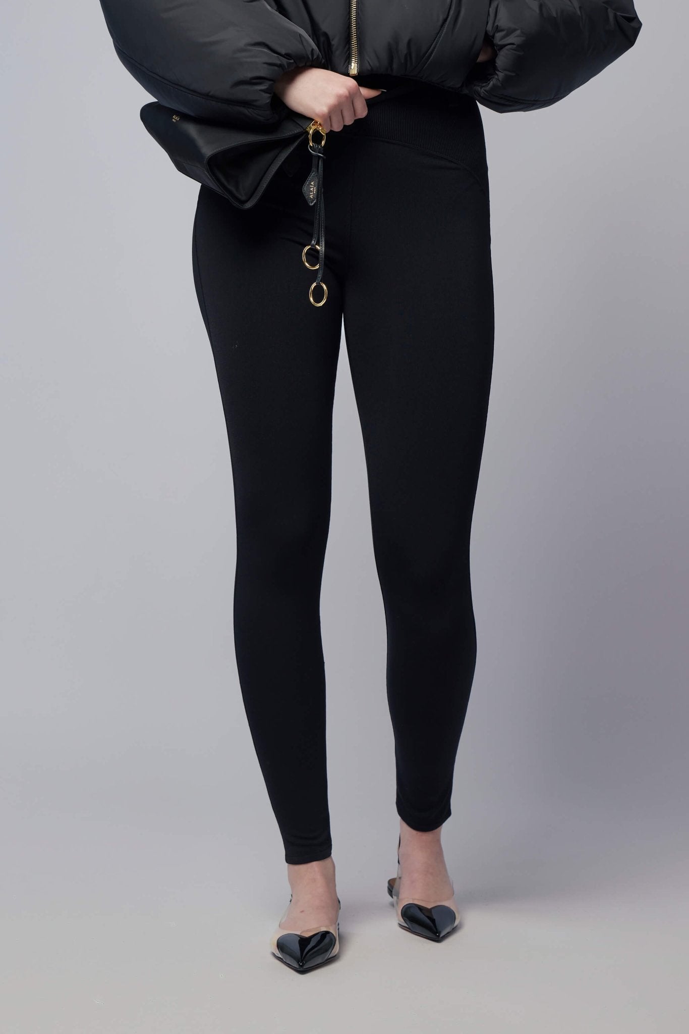 Rib Belt Loop Leggings