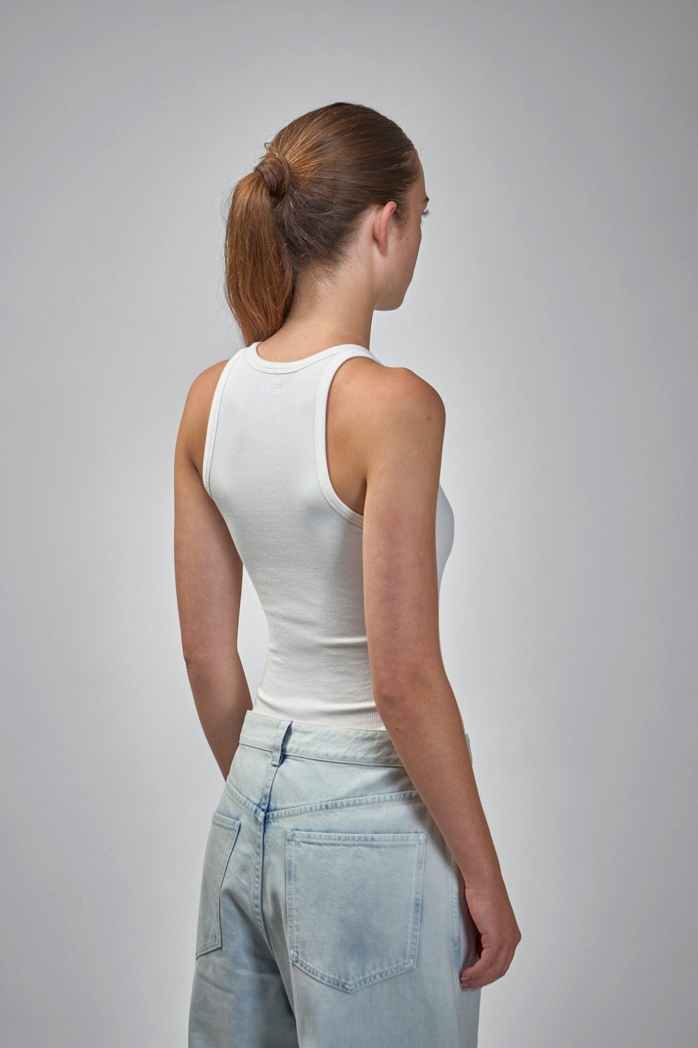 Sculpting Rib Jersey Bodysuit