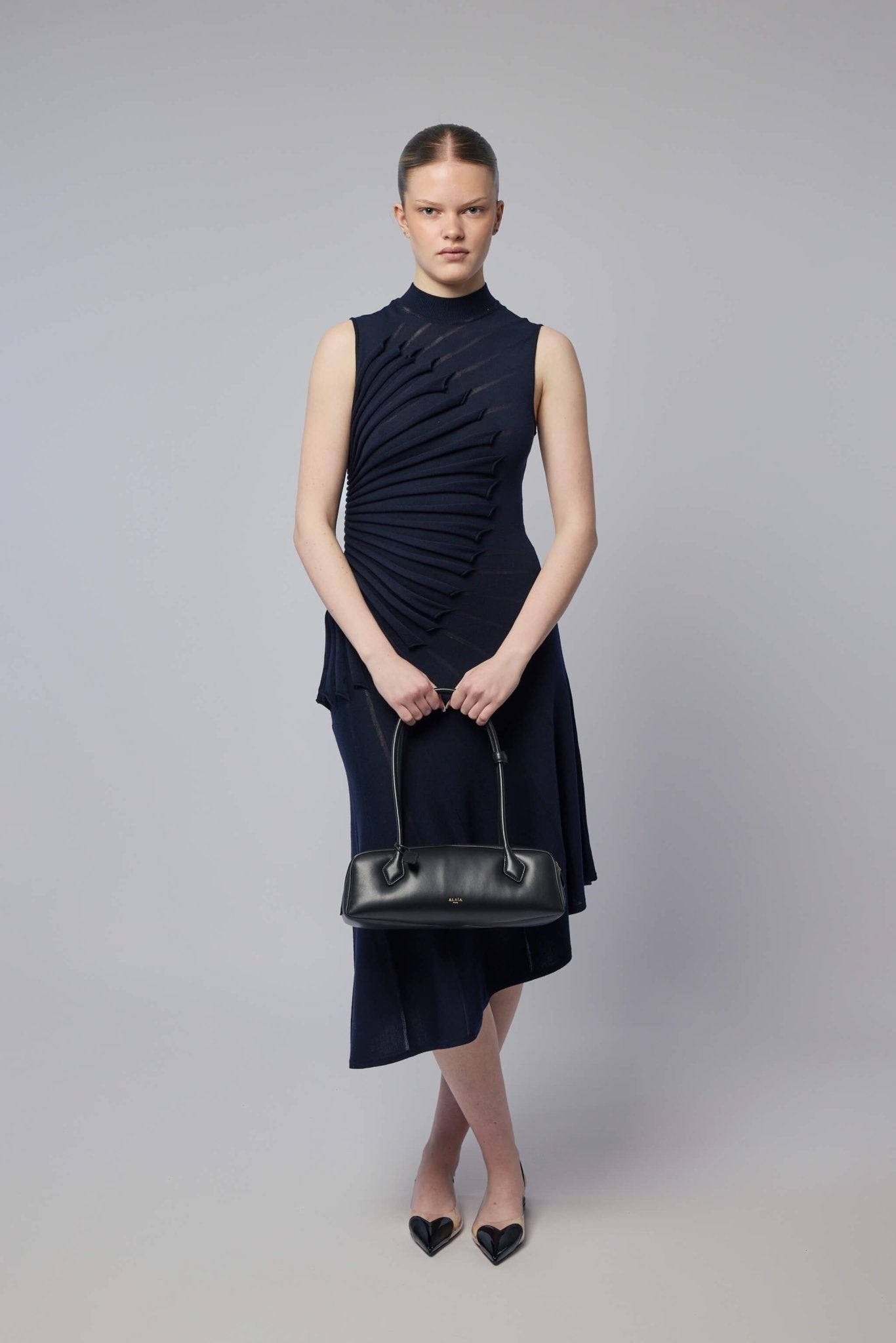 Sculpting Wool Dress