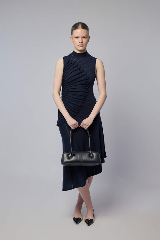 Sculpting Wool Dress