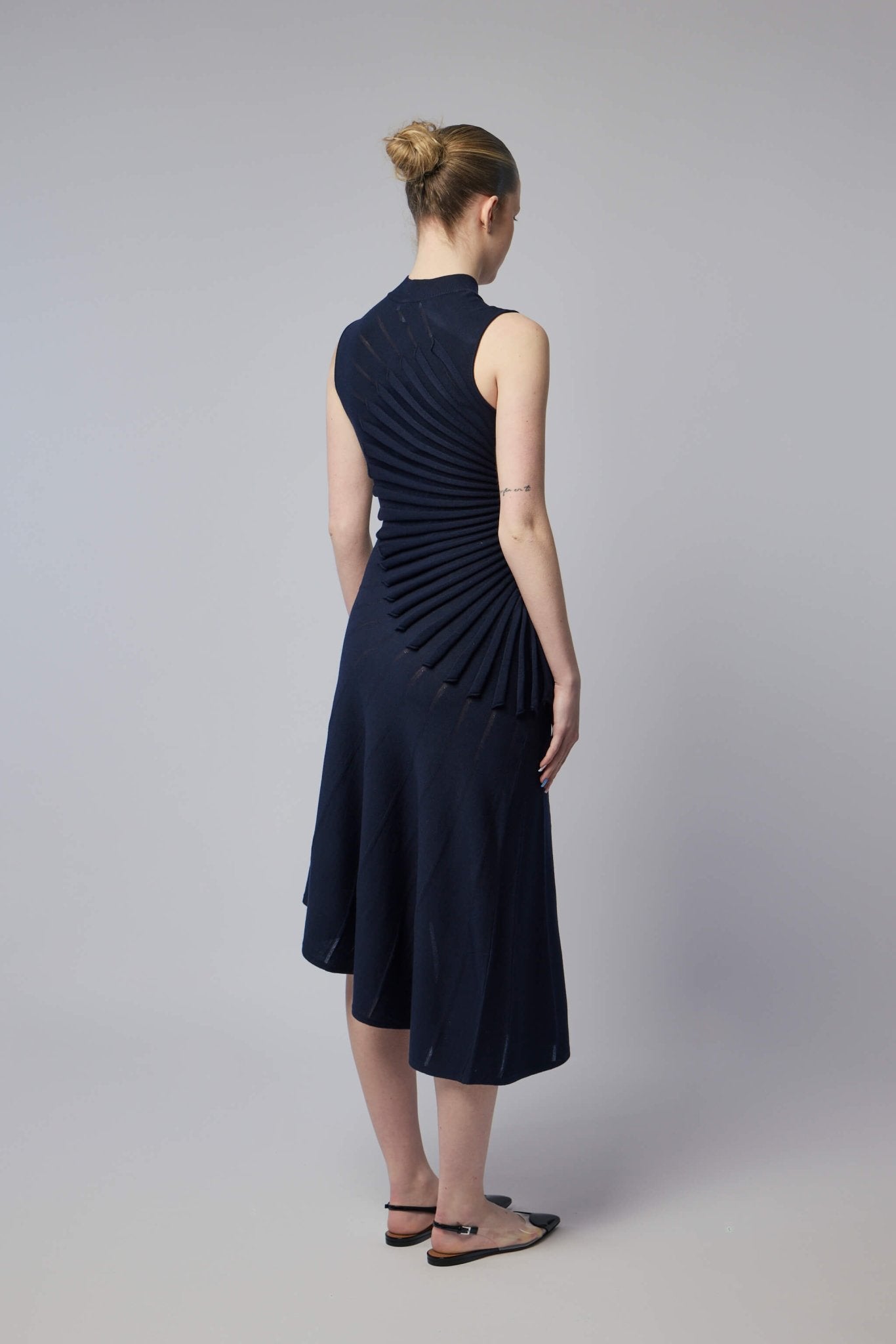 Sculpting Wool Dress