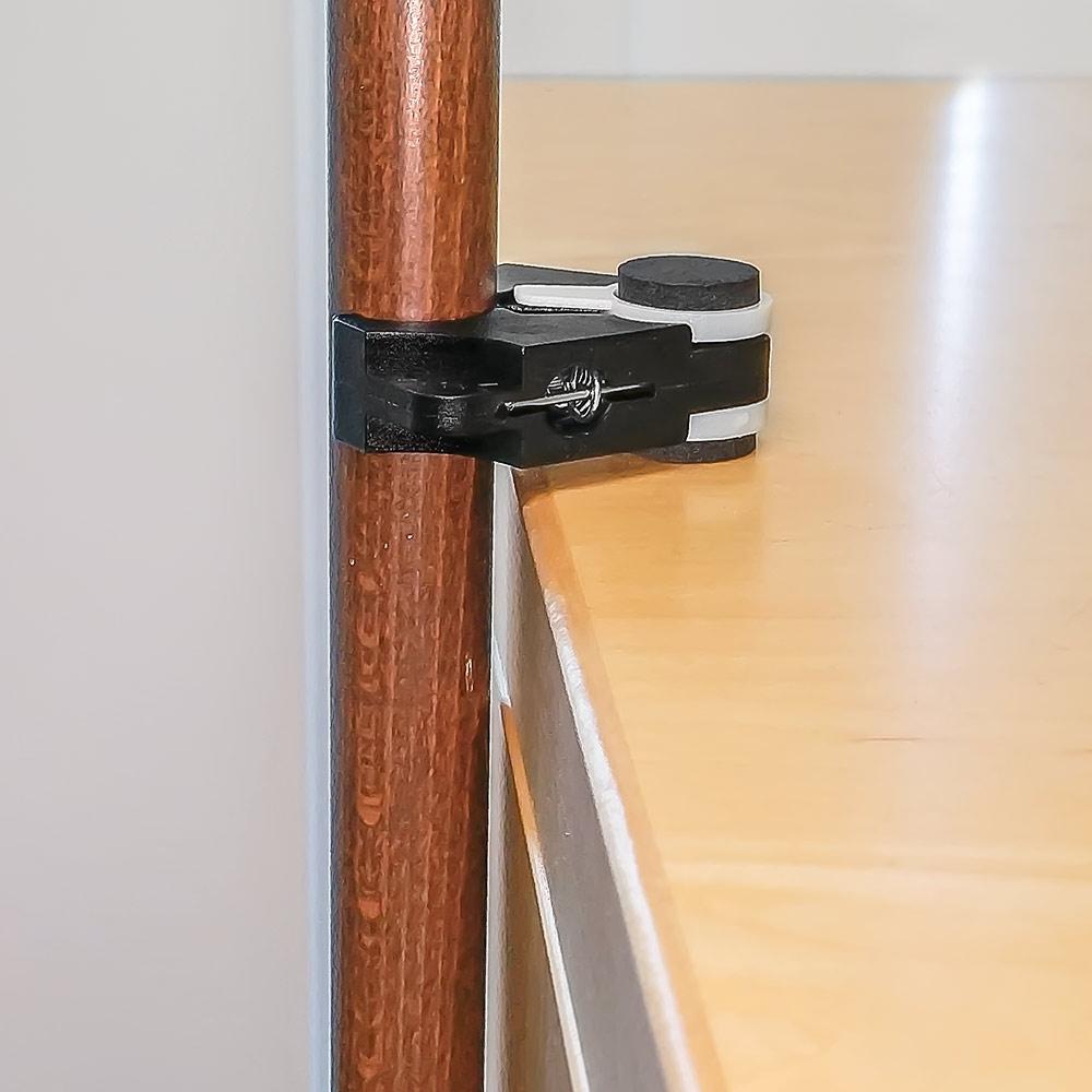 Compact Desk/Table Clip for Walking Cane Holder
