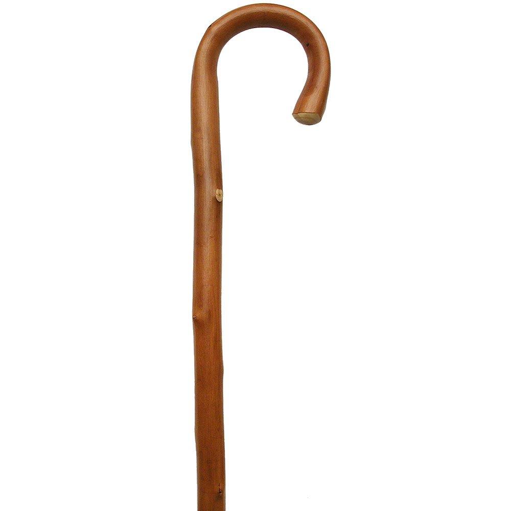 Tourist Walking Cane: Natural Chestnut Shaft & Grip