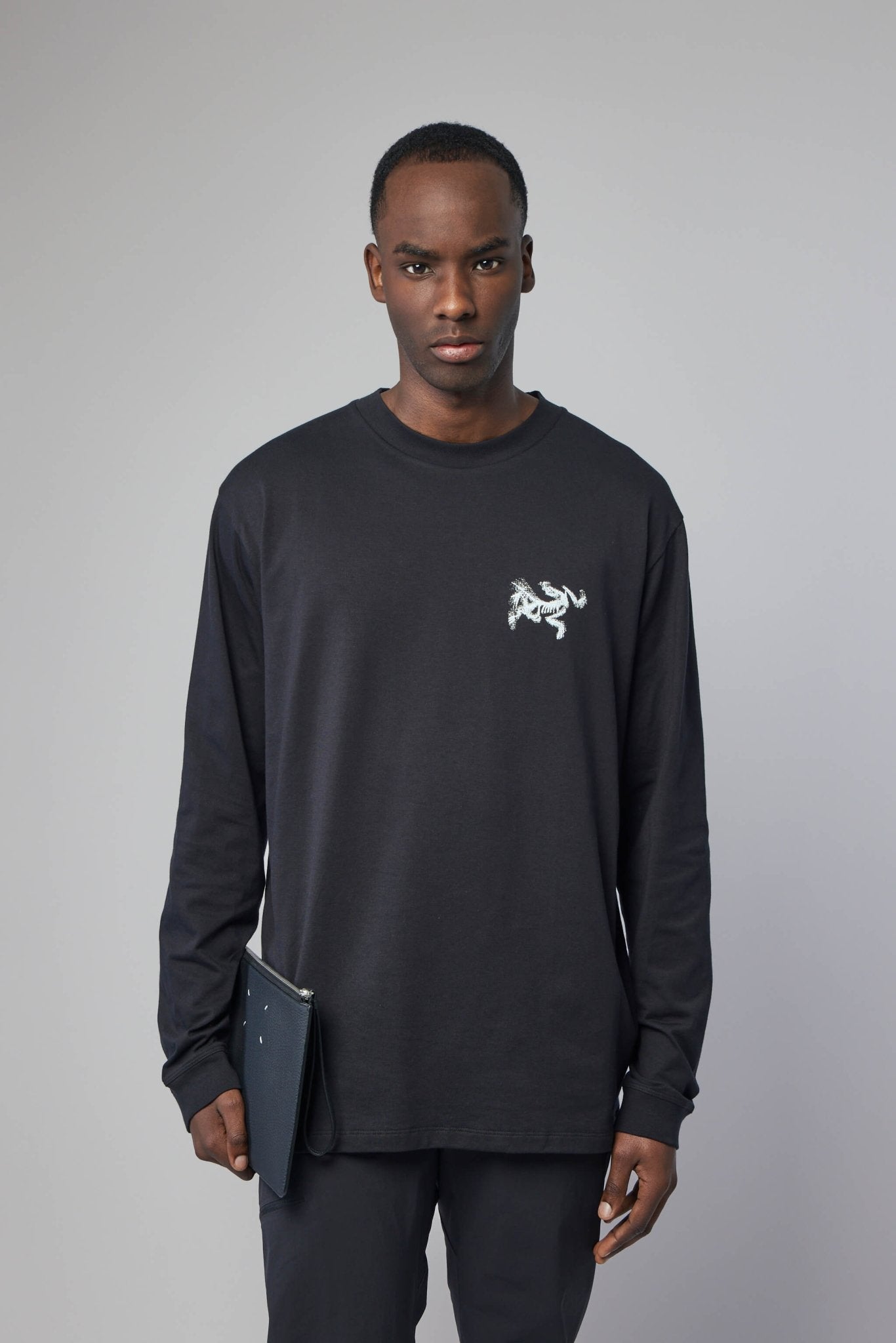Kragg Sl Cotton Bird Tile Shirt Ls