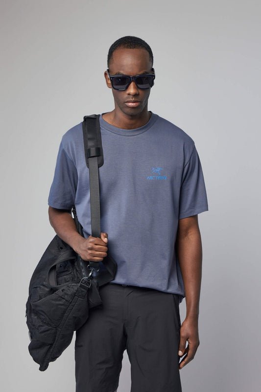 Kragg Sl Cotton Bird Word Ss M