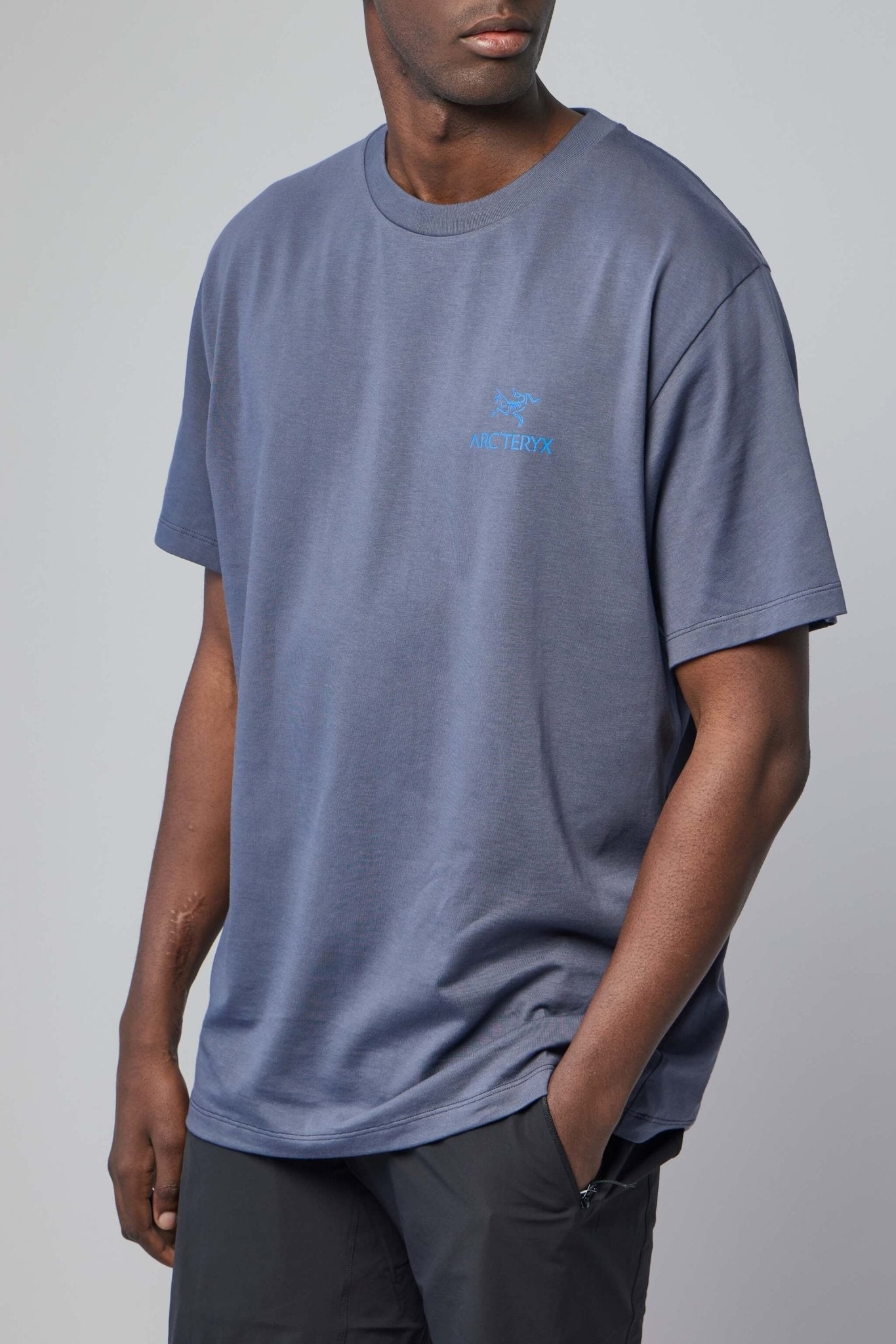 Kragg Sl Cotton Bird Word Ss M