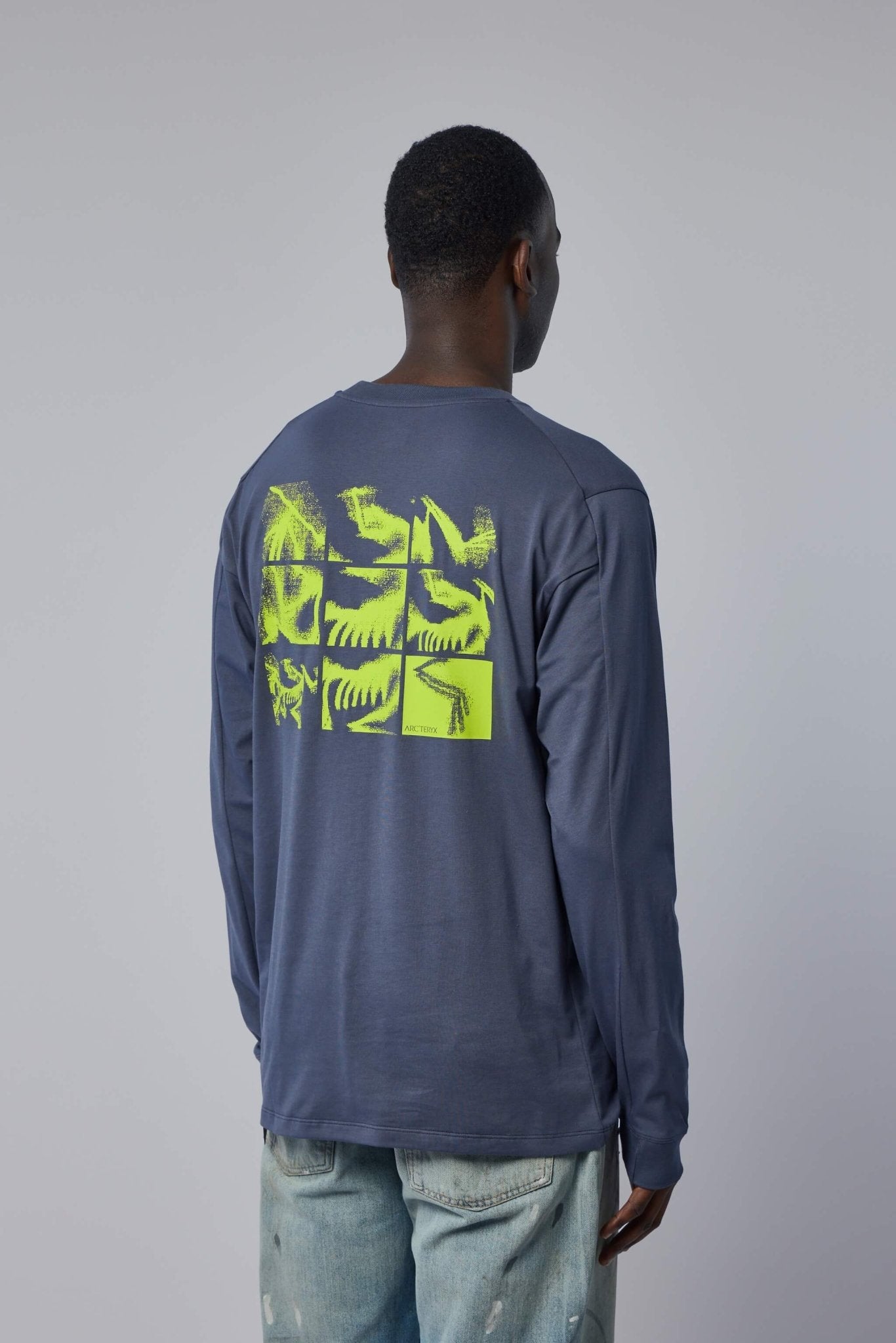 Kragg Sl Cotton Bird Tile Shirt Ls