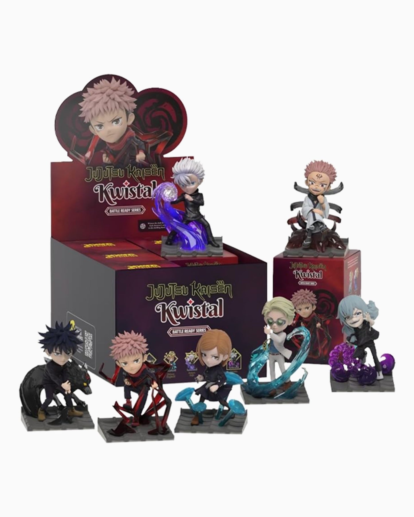 Caja Sorpresa (1 pieza) Mighty Jaxx Kwistal Jujutsu Kaisen Battle Ready Series