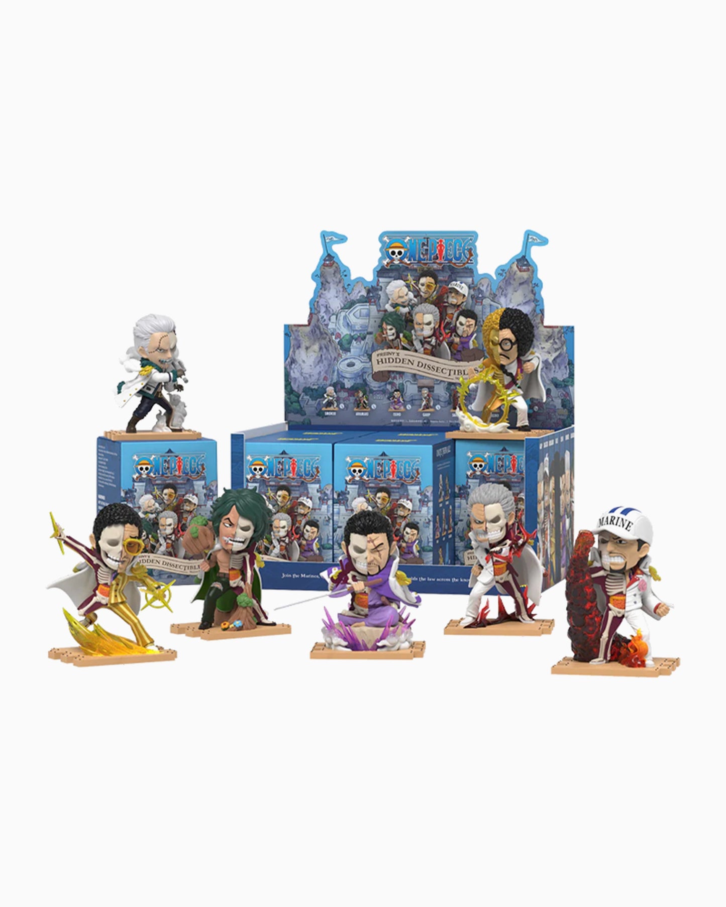 Caja Sorpresa (1 pieza) Mighty Jaxx One Piece Marines Edition Freeny's Hidden Dissectibles