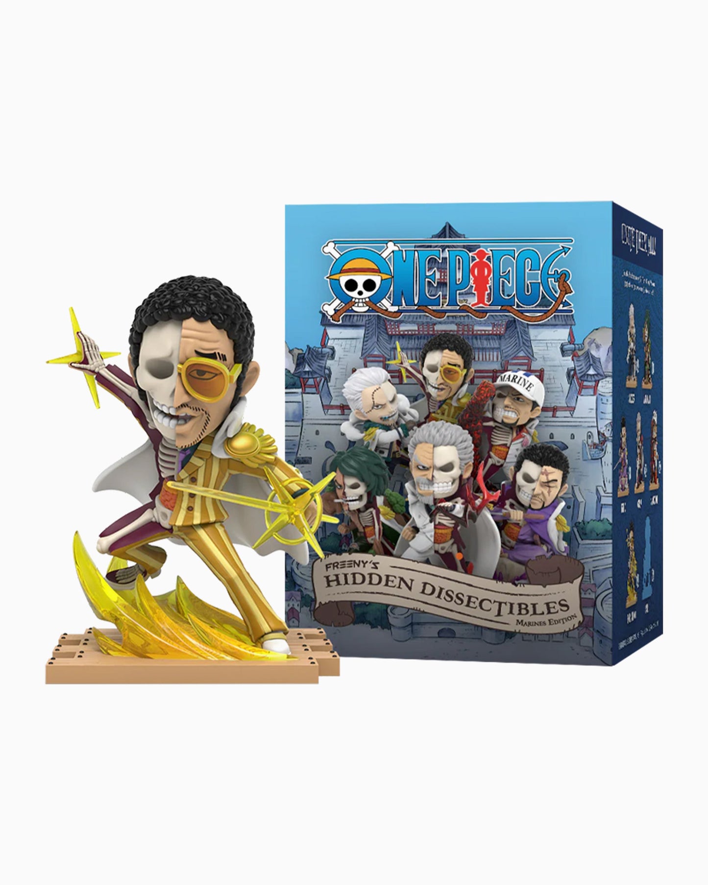 Caja Sorpresa (1 pieza) Mighty Jaxx One Piece Marines Edition Freeny's Hidden Dissectibles