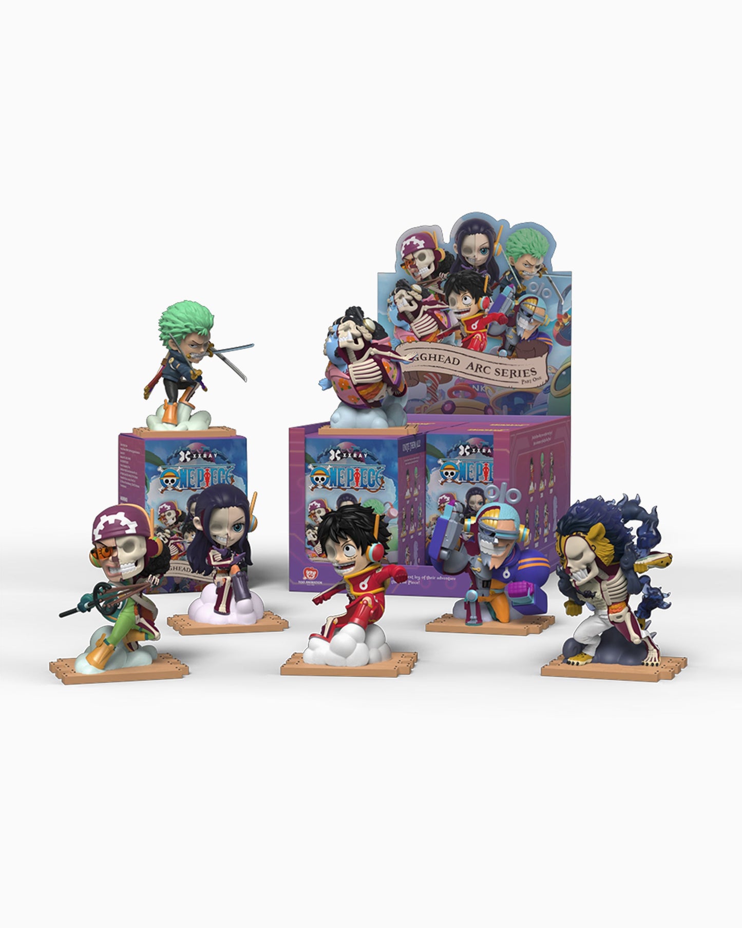 Caja Sorpresa (1 pieza) Mighty Jaxx XXRAY: One Piece Egghead Arc Series