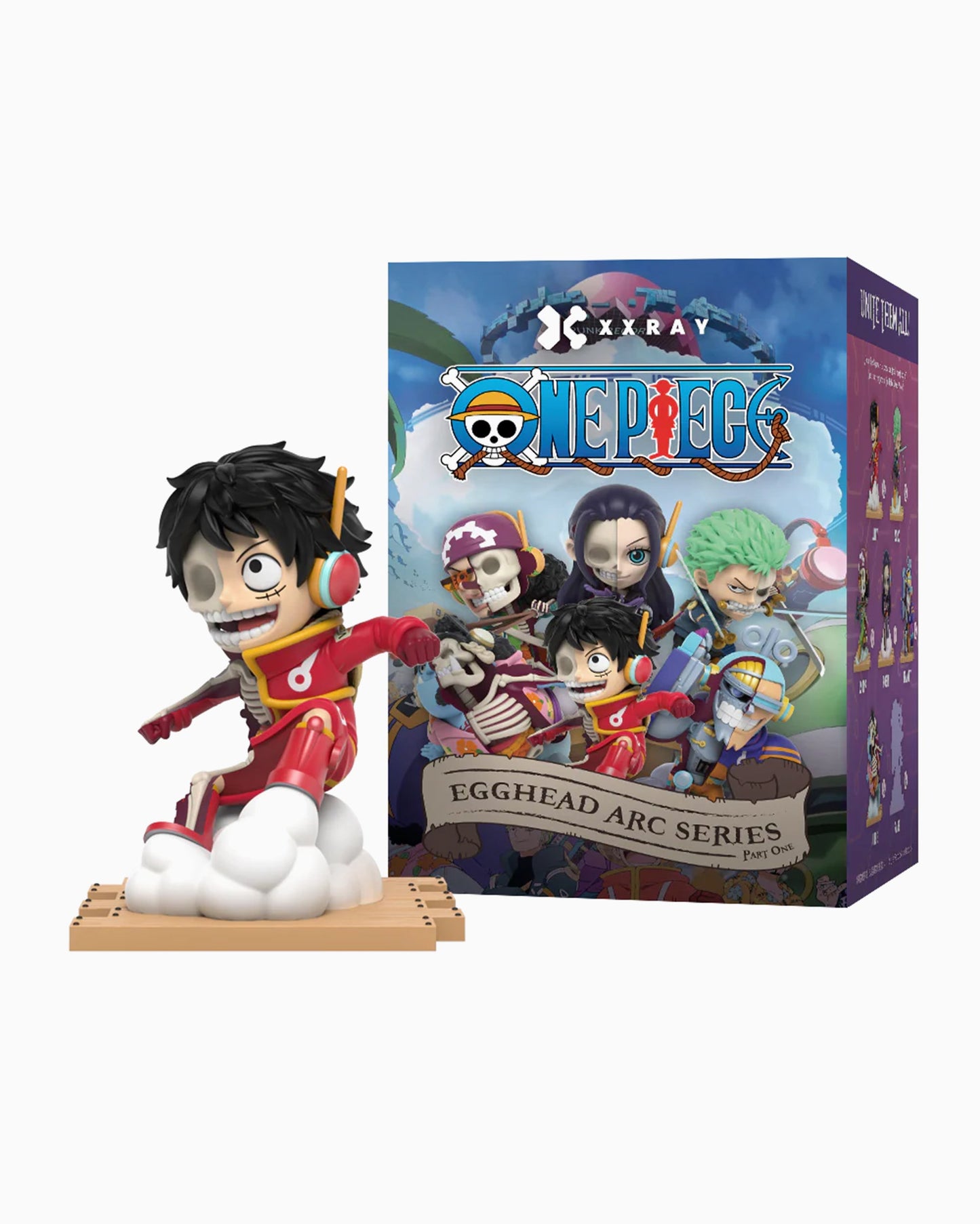Caja Sorpresa (1 pieza) Mighty Jaxx XXRAY: One Piece Egghead Arc Series