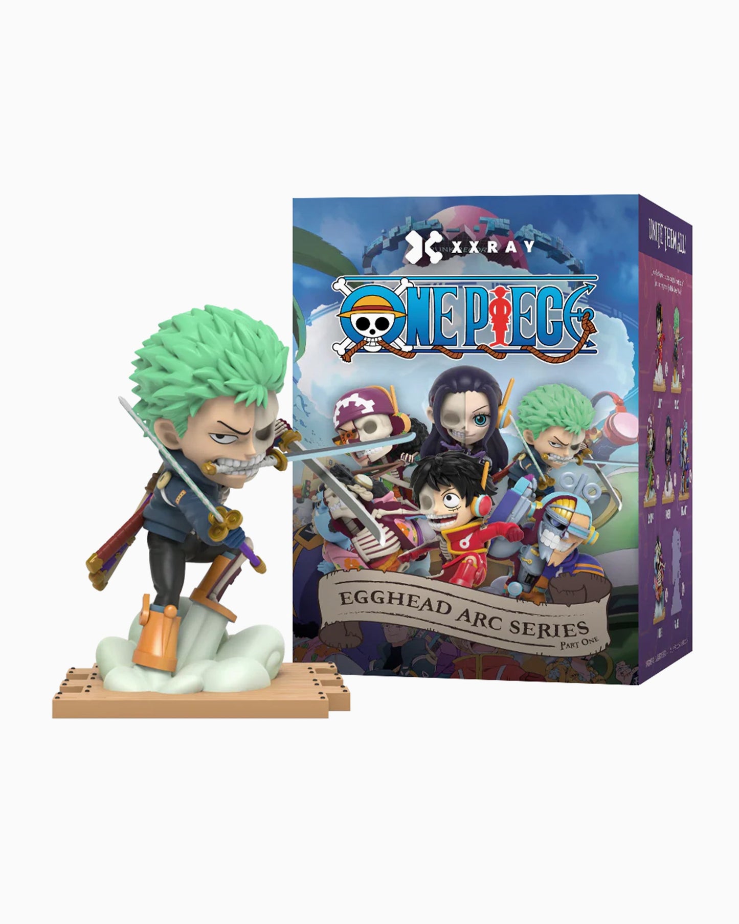 Caja Sorpresa (1 pieza) Mighty Jaxx XXRAY: One Piece Egghead Arc Series