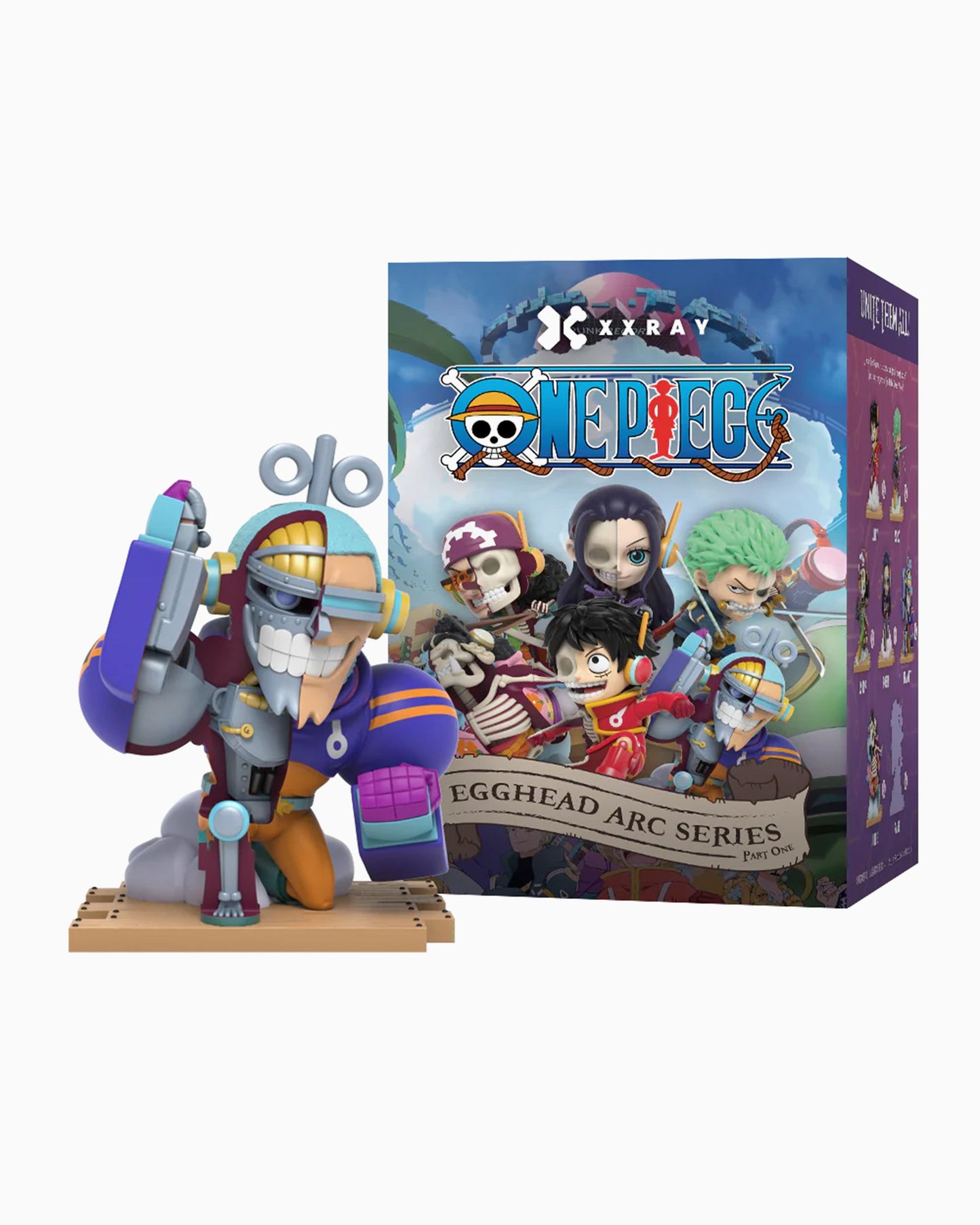 Caja Sorpresa (1 pieza) Mighty Jaxx XXRAY: One Piece Egghead Arc Series