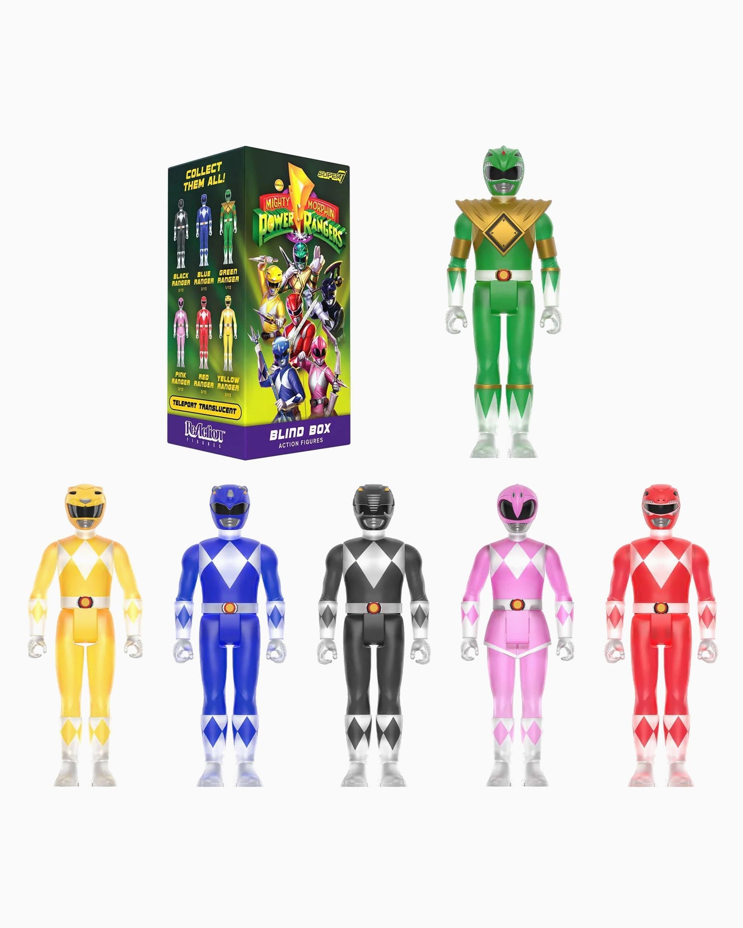 Caja Sorpresa (1 pieza) Super7 Mighty Morphin Power Rangers