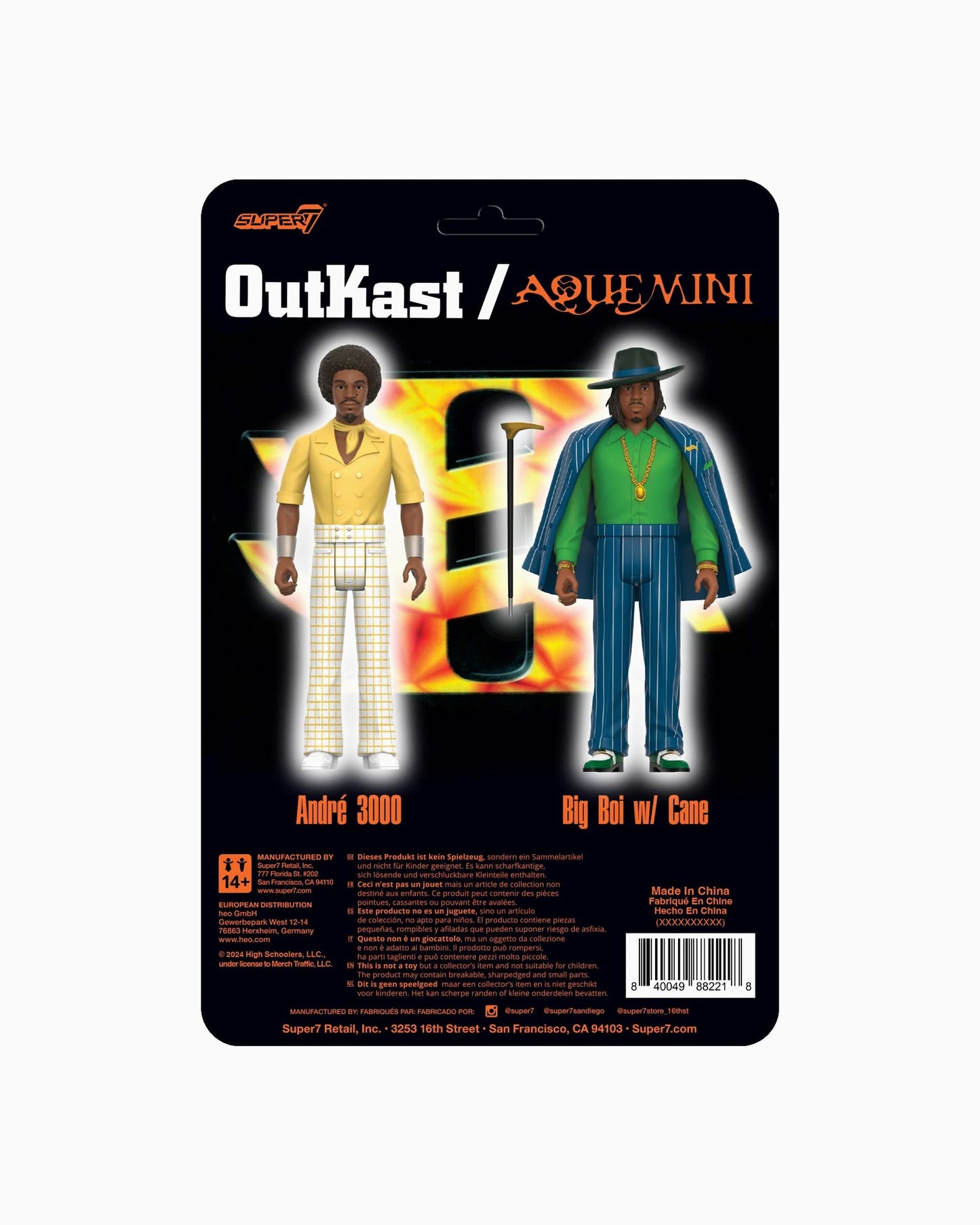 Super7 ReAction OutKast Aquemini