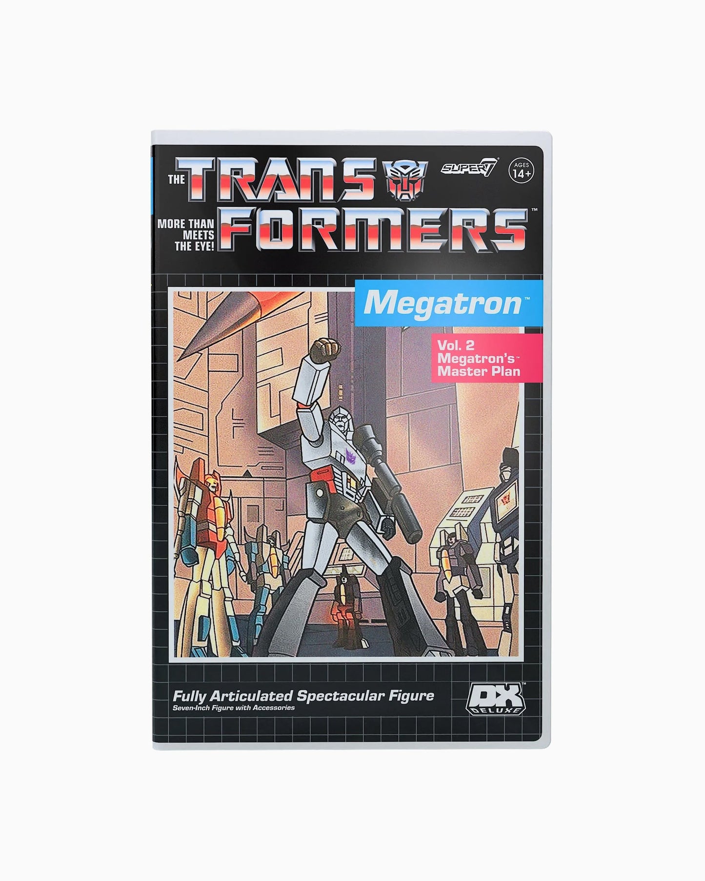 Super7 Transformers Deluxe Megatron (VHS)
