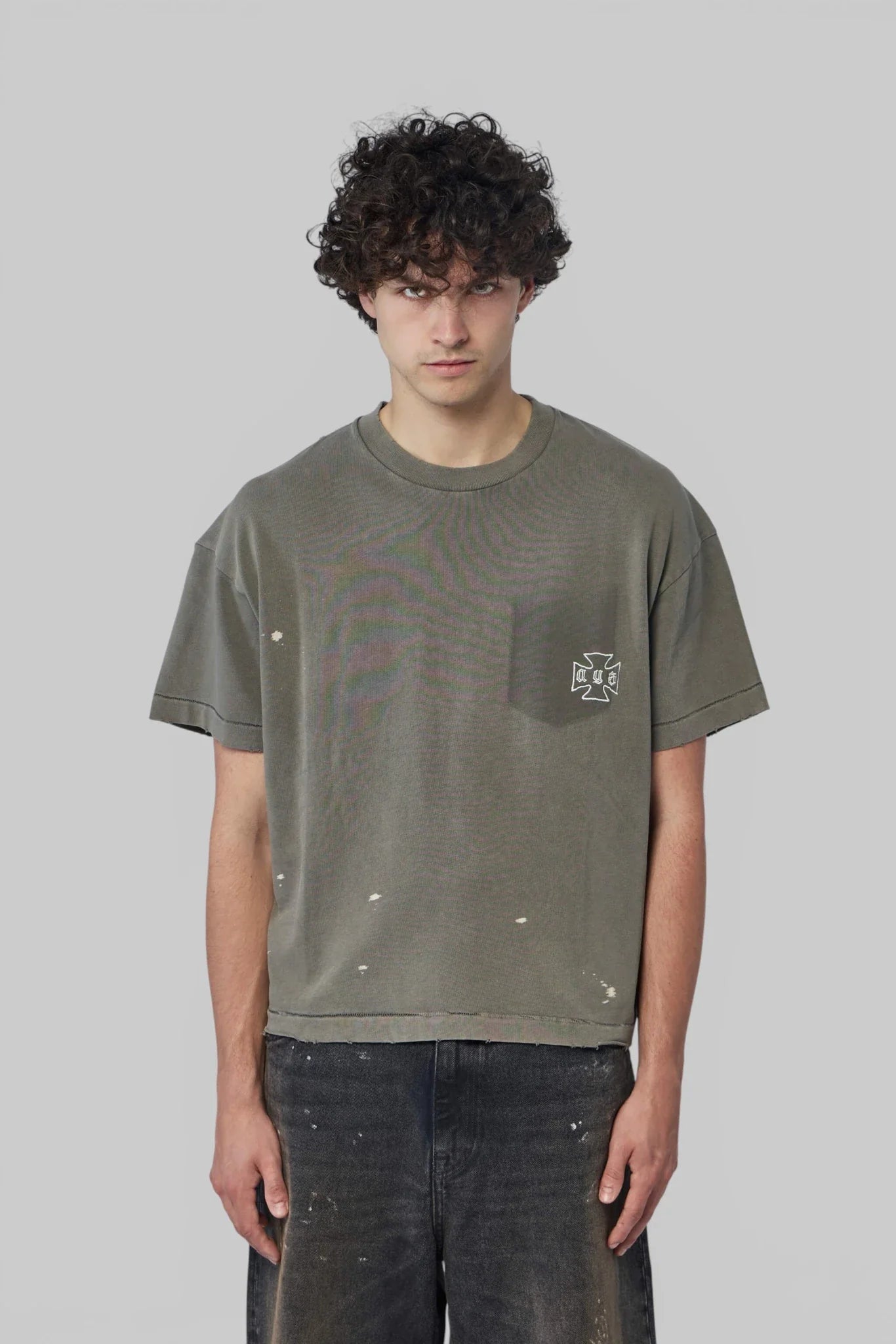 Stained Pocket T