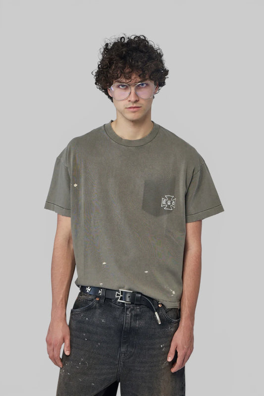 Stained Pocket T