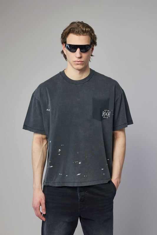 Stained Pocket T