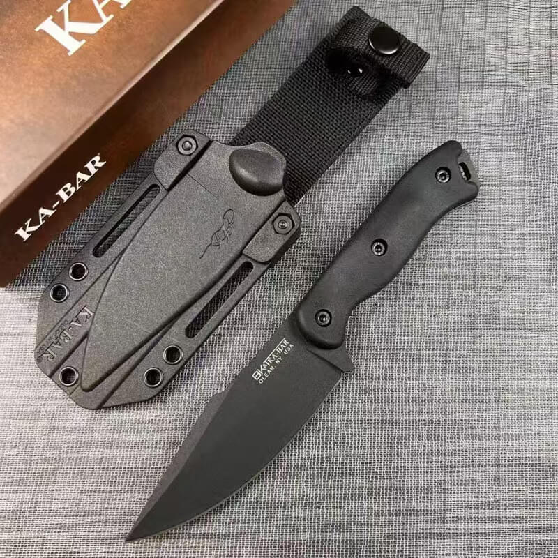 GS247-KA-BAR BK18 Short Harpoon Fixed Blade Tactical Outdoor Knife