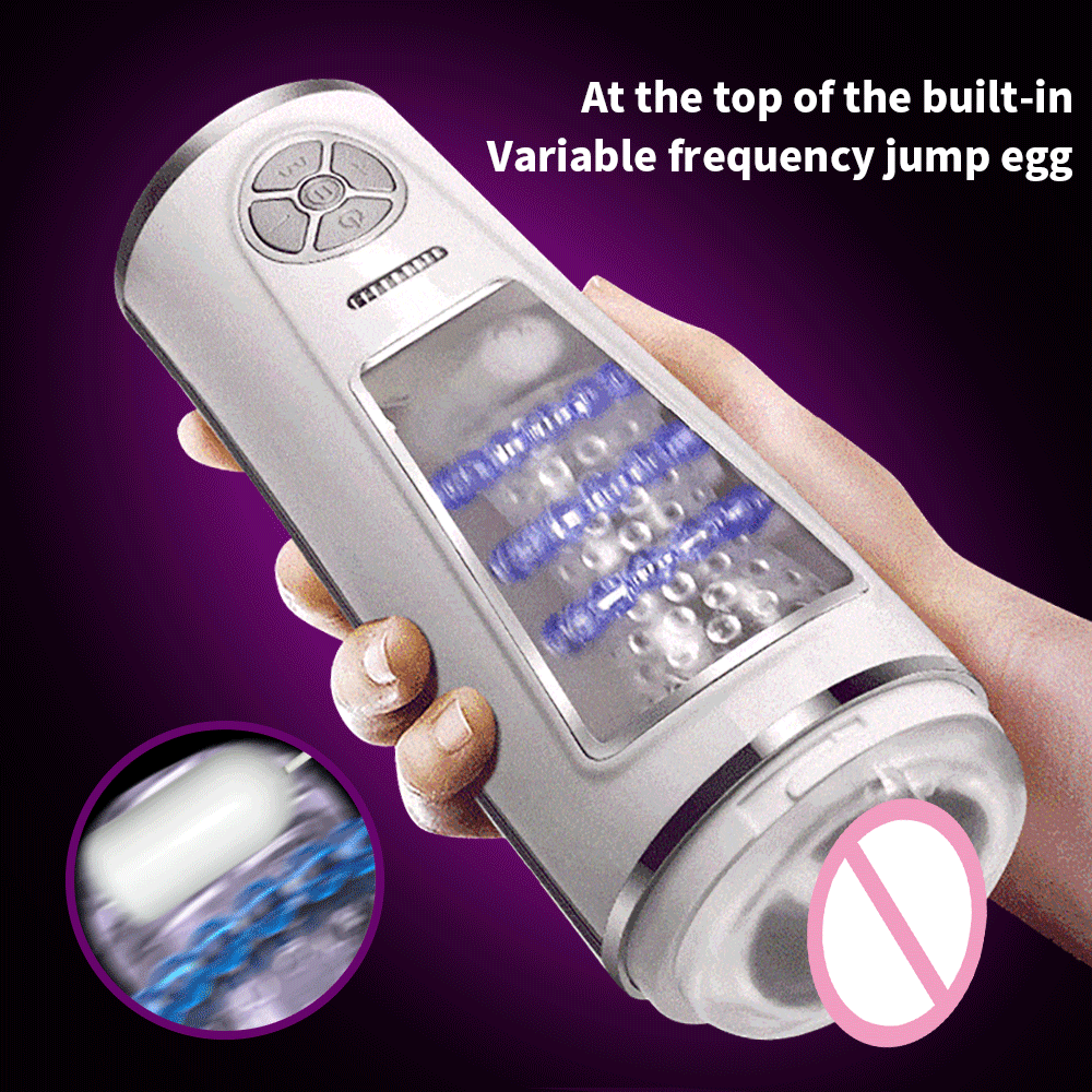 Male Automatic Rotation Sucking Vibration Realistic Vagina Blowjob Masturbator Cup