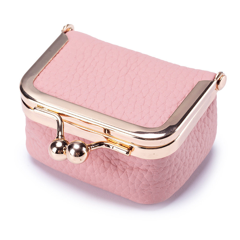 Travel Jewelry Case Organizer in Genuine Leather for Purse and Carry-On