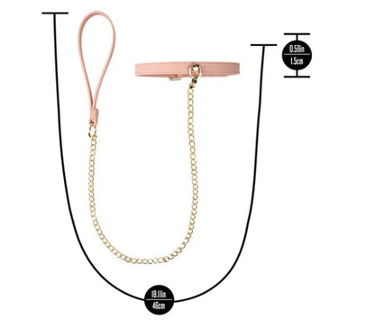Temptasia Ardor – Adjustable Silicone Collar and Leash Set