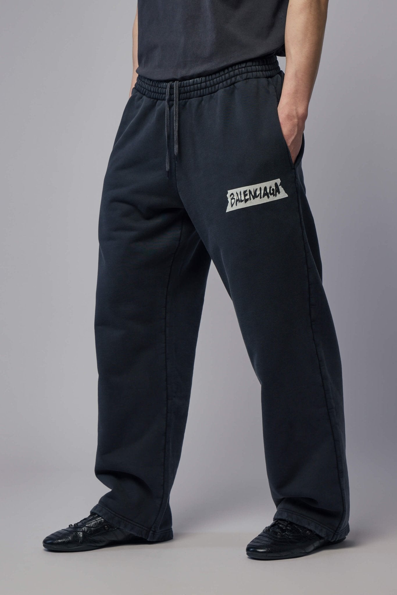 Masking Tape Baggy Pants