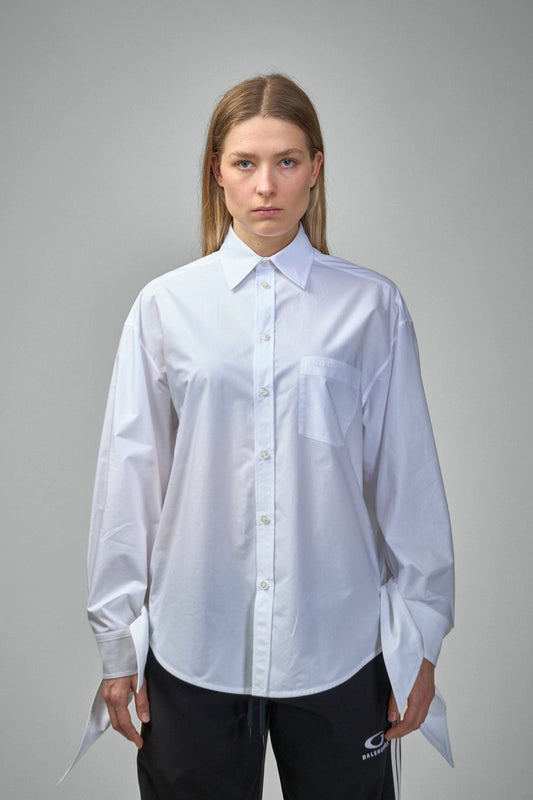 Knotted Cuff Blouse