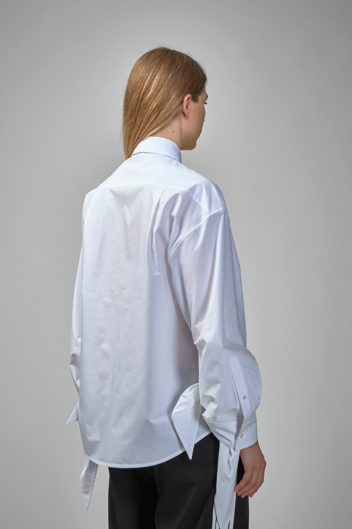 Knotted Cuff Blouse