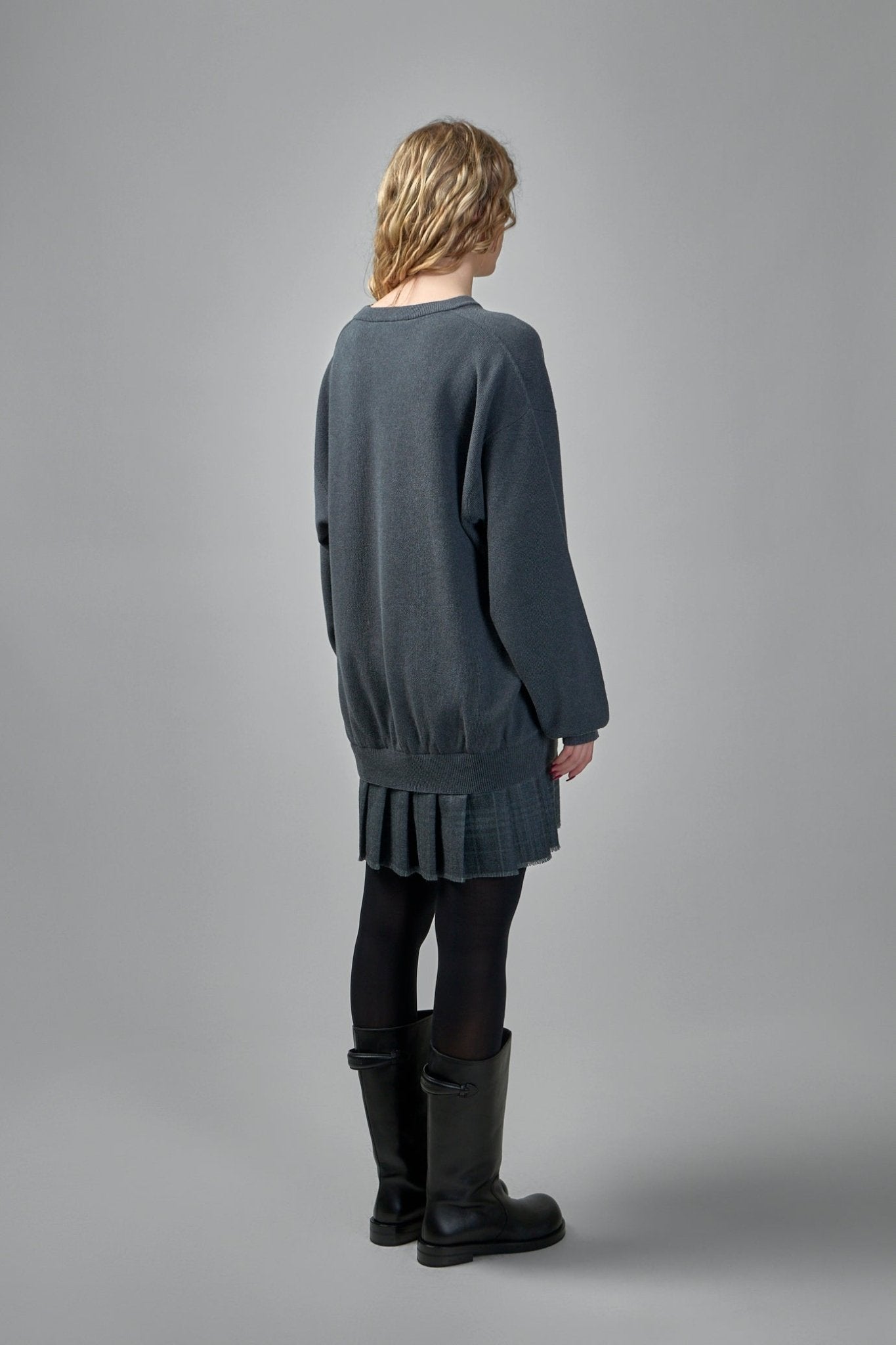 Layered Sweater Dress