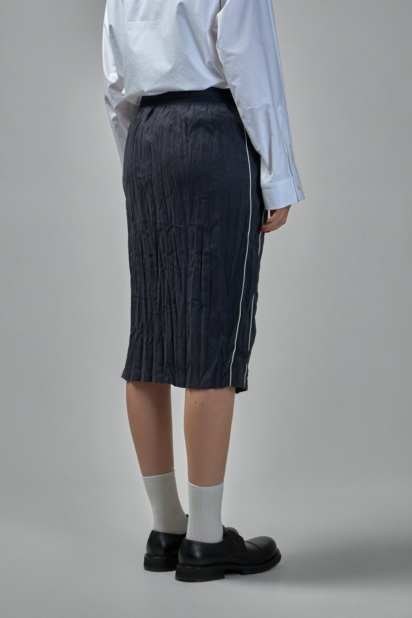 Pleated Tracksuit Skirt