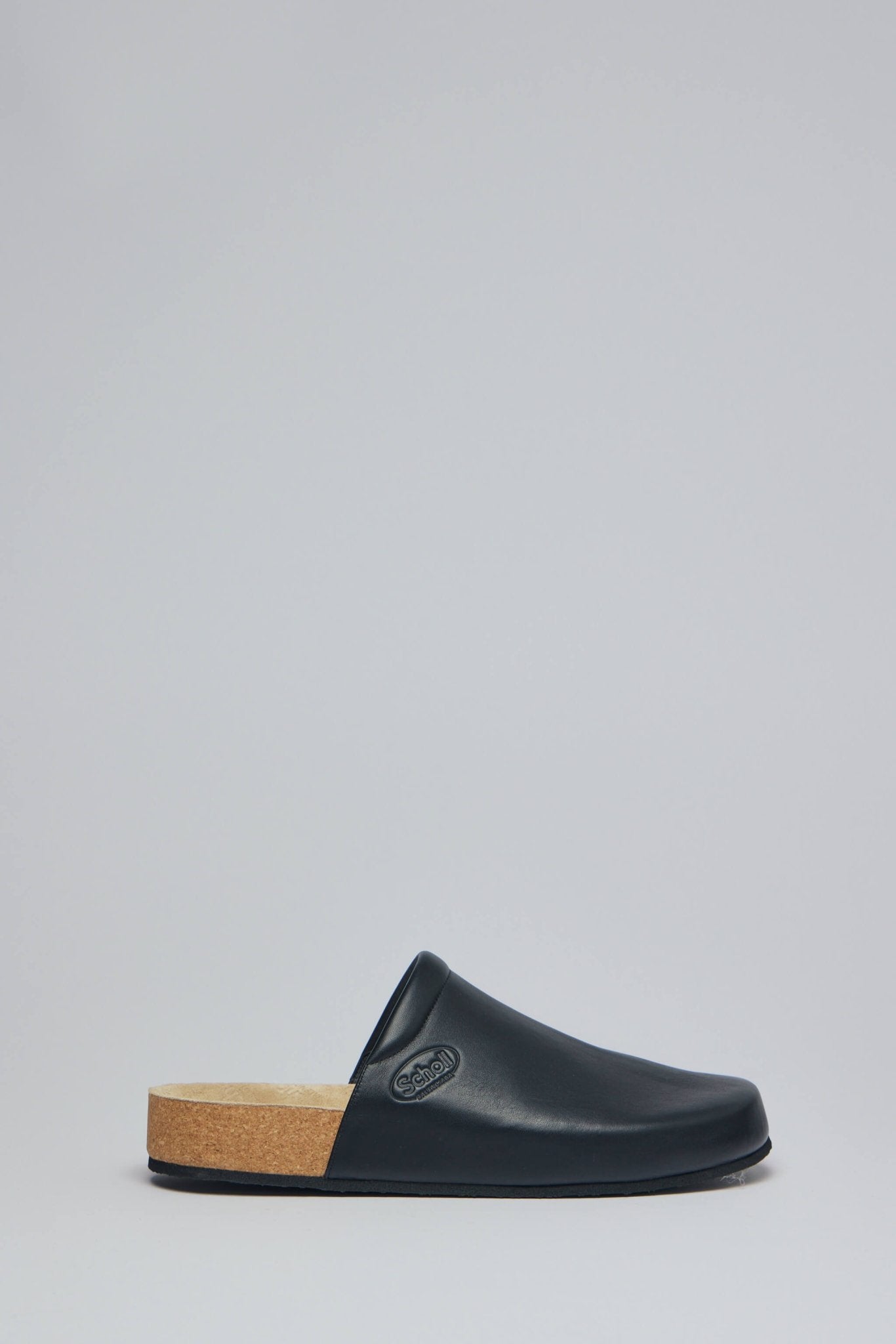 Scholl Mule Calf Flat