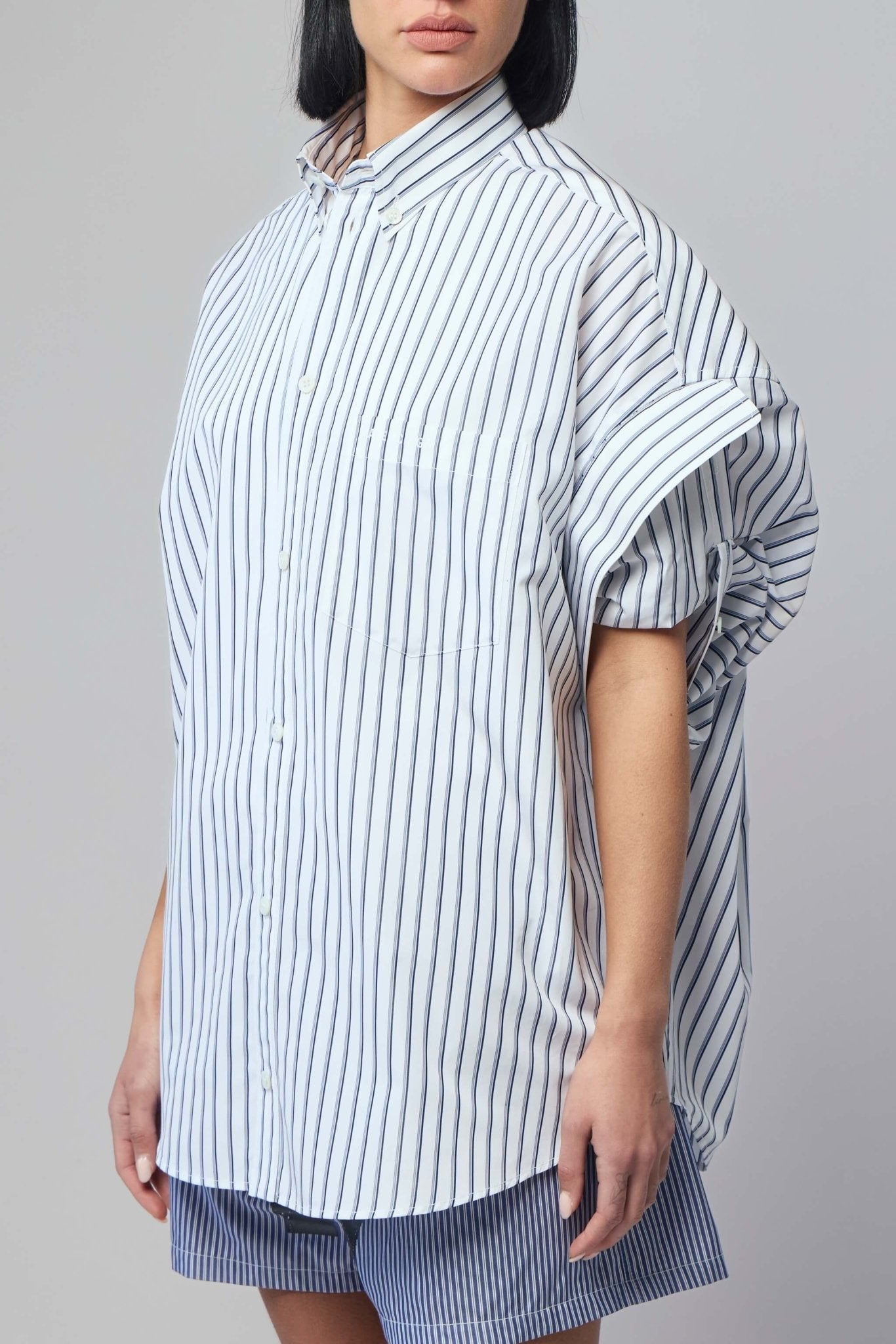 Tucked Sleeve Shirt