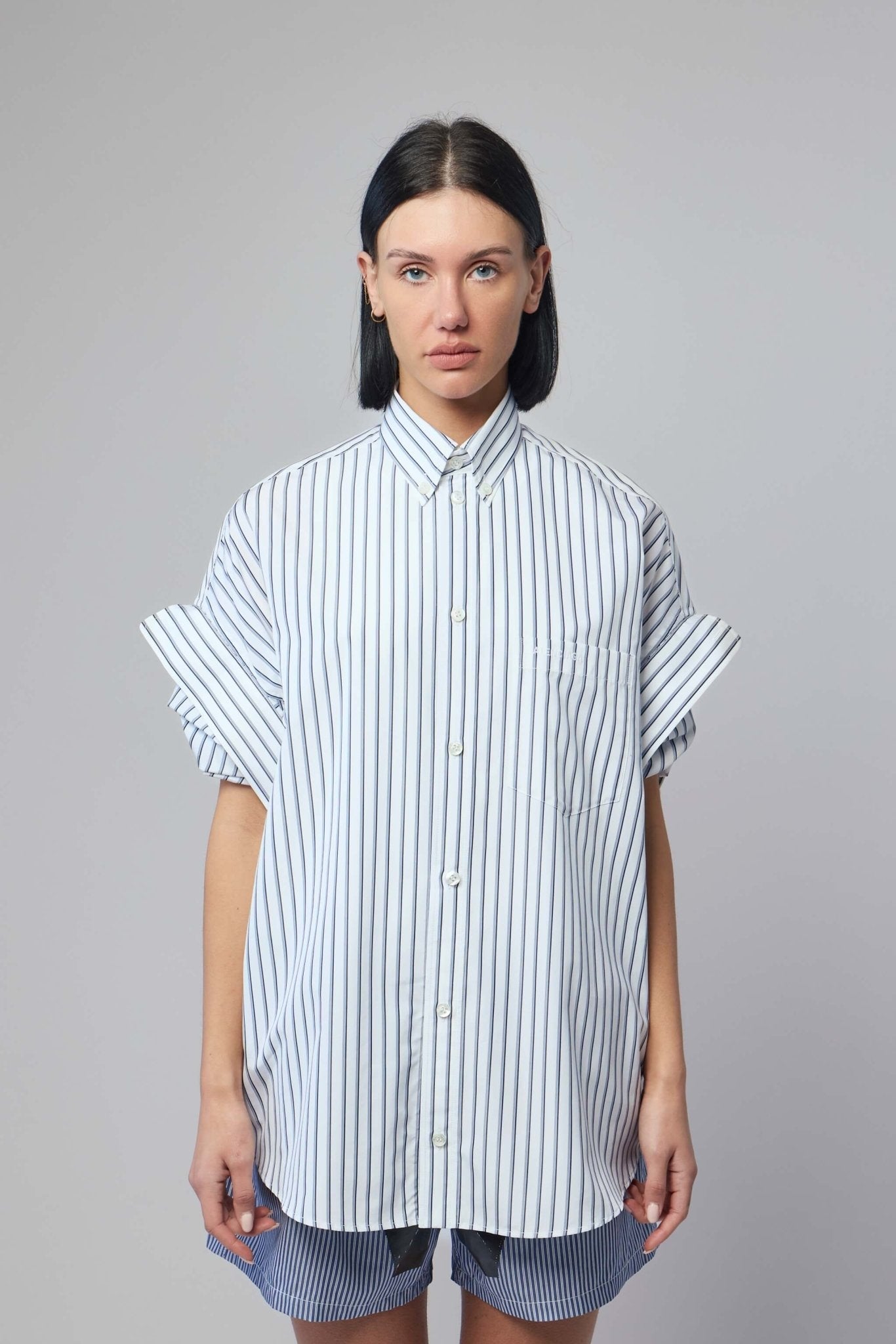 Tucked Sleeve Shirt