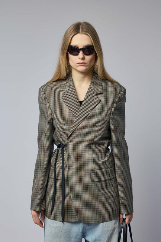 Wrap Tailored Jacket