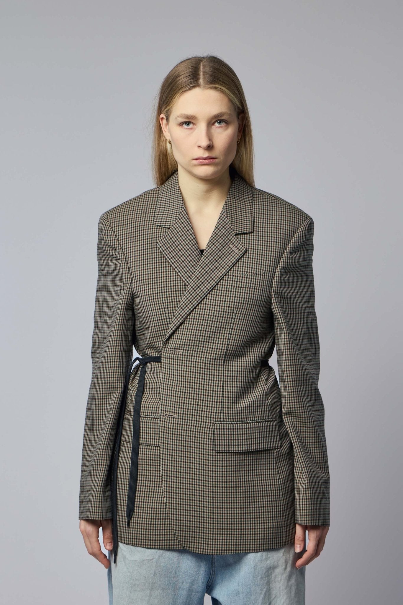 Wrap Tailored Jacket