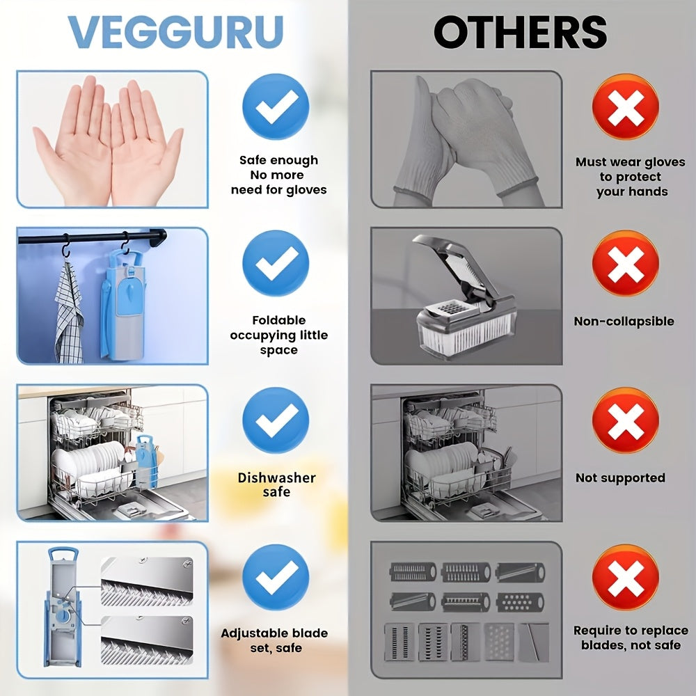 Vegetable Cutter Multifunctional Manual Slicer