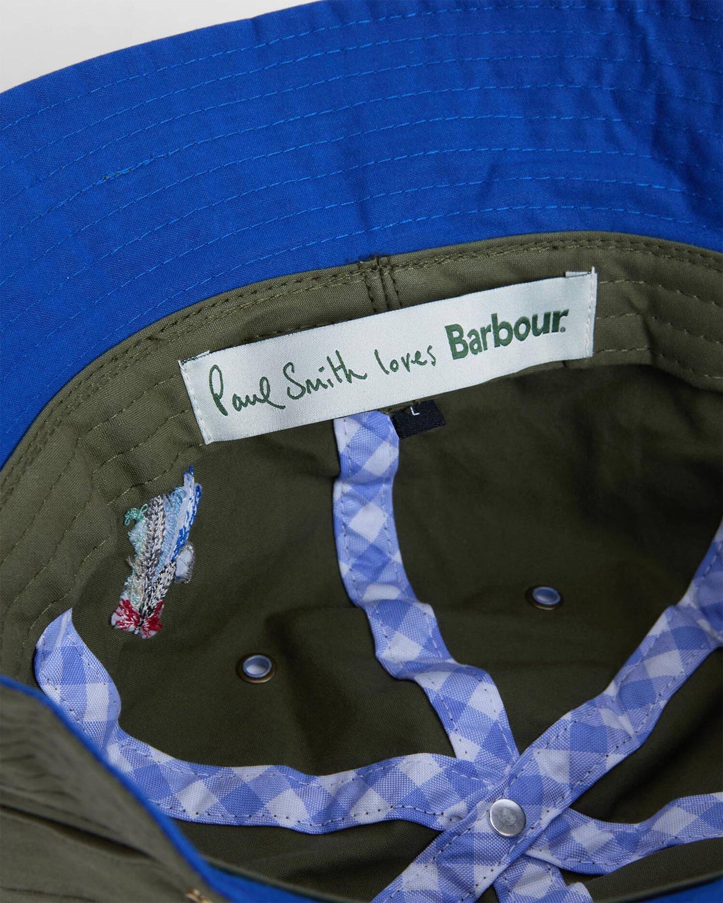Gorro Barbour x Paul Smith Domed Unisex