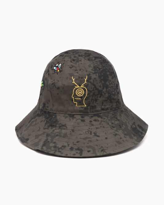 Gorro Brain Dead x South2 West8 Unisex Fishing Bucket Hat Unisex