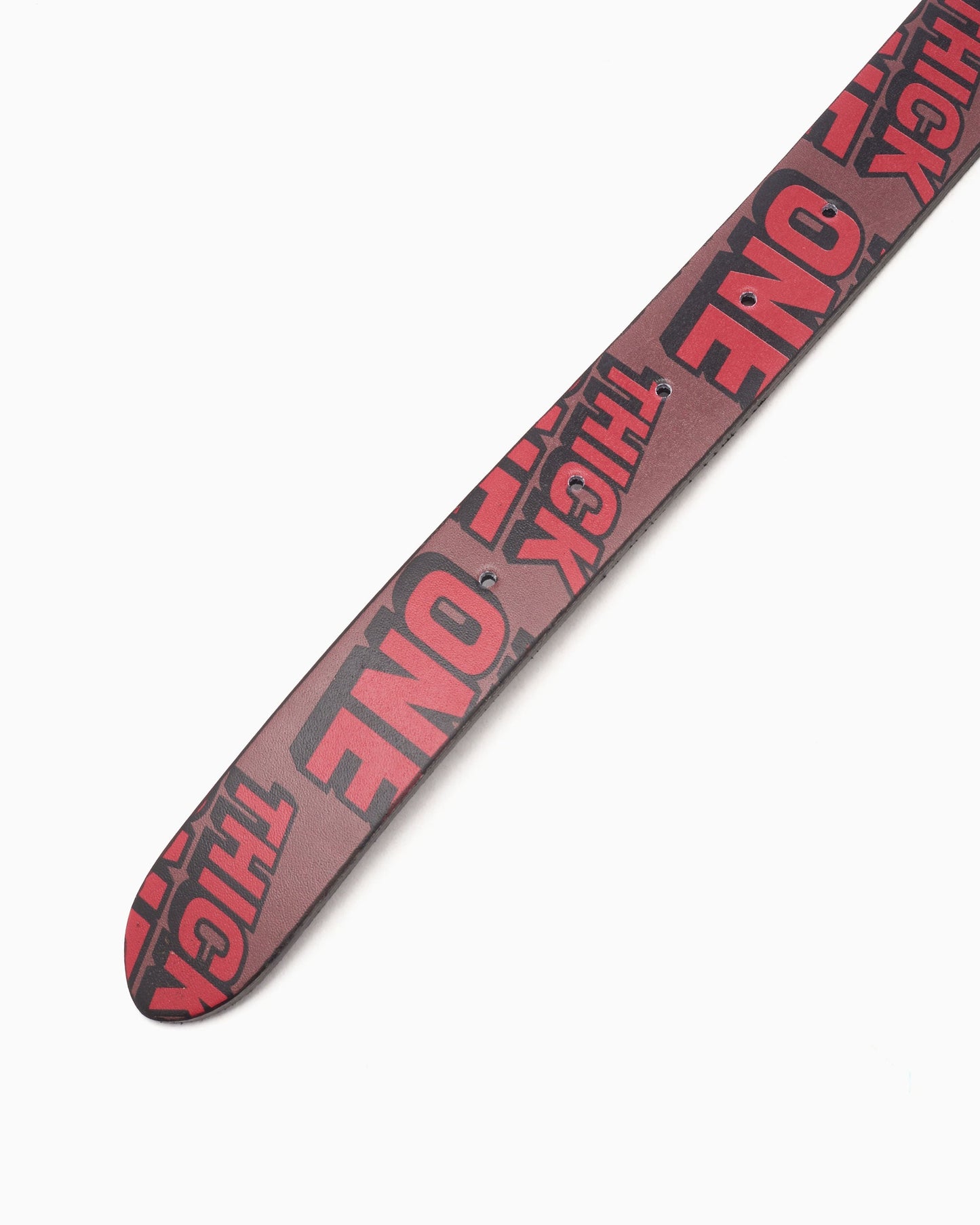 Cinto Sky High Farm Workwear Thick One Unisex Allover Print Leather Belt Unisex