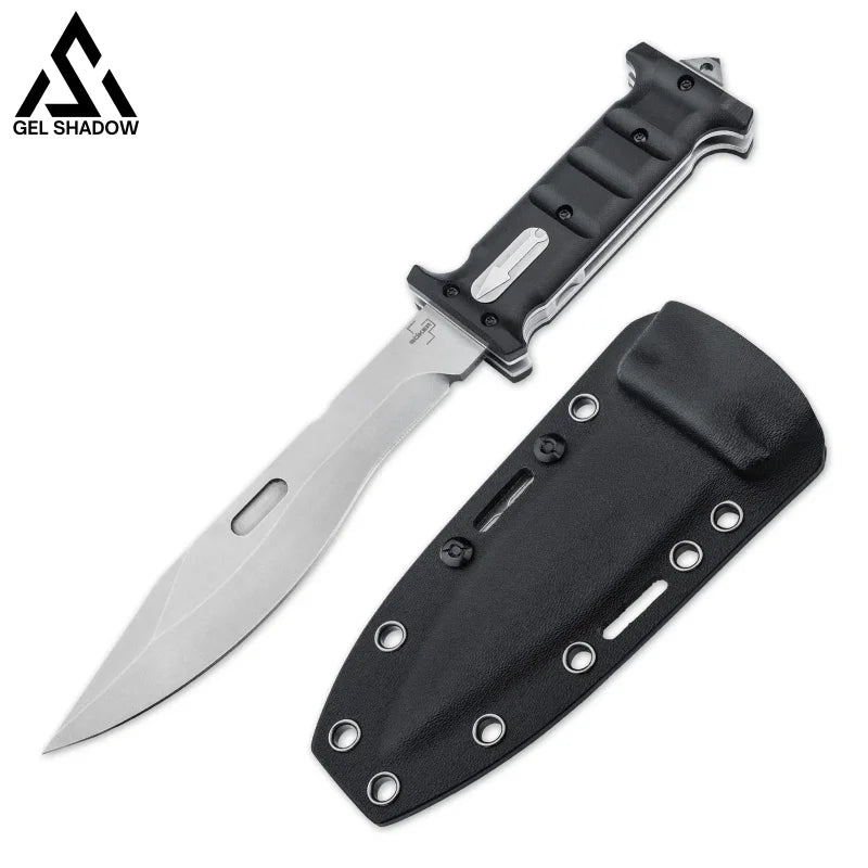 (BIG SALE)GS212 BOKER PLUS Extension Knife 7.28" D2 Blade G10 Outdoor Knife
