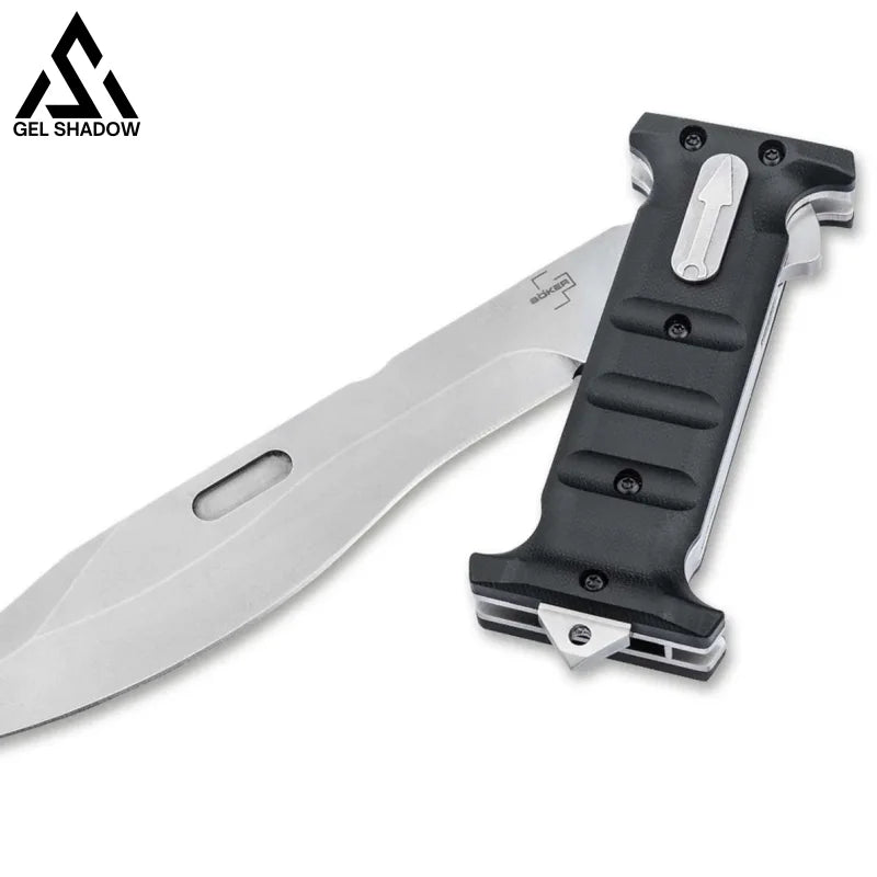 (BIG SALE)GS212 BOKER PLUS Extension Knife 7.28" D2 Blade G10 Outdoor Knife